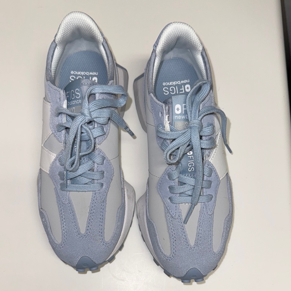 New Balance by figs Women's Blue Sneakers
